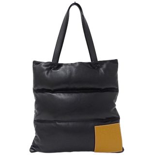 ロエベ(LOEWE)のロエベ LOEWE バッグ レディース ブランド トートバッグ ショルダーバッグ パフィー バーティカル レザー ナイロン ブラック 黒 A4 通勤 通学 おしゃれ 【中古】(トートバッグ)