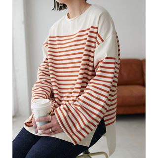 Discoat - バスクボーダーロンTの通販 by AyaMi's shop|ディスコート