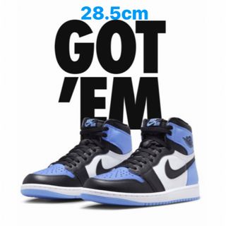 ナイキ(NIKE)のNike Air jordan 1 University Blue 28.5cm(スニーカー)