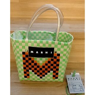 マルニ(Marni)のMARNI　フラワーカフェ　かご　バッグ(トートバッグ)