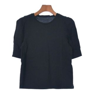 エムプルミエ(M-premier)のM-PREMIER エム　プルミエ Tシャツ・カットソー 36(S位) 黒 【古着】【中古】(カットソー(半袖/袖なし))