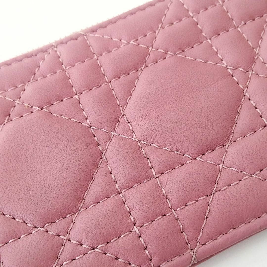 Dior - LADY DIOR スモール ジップ カードホルダー フラグメントケース