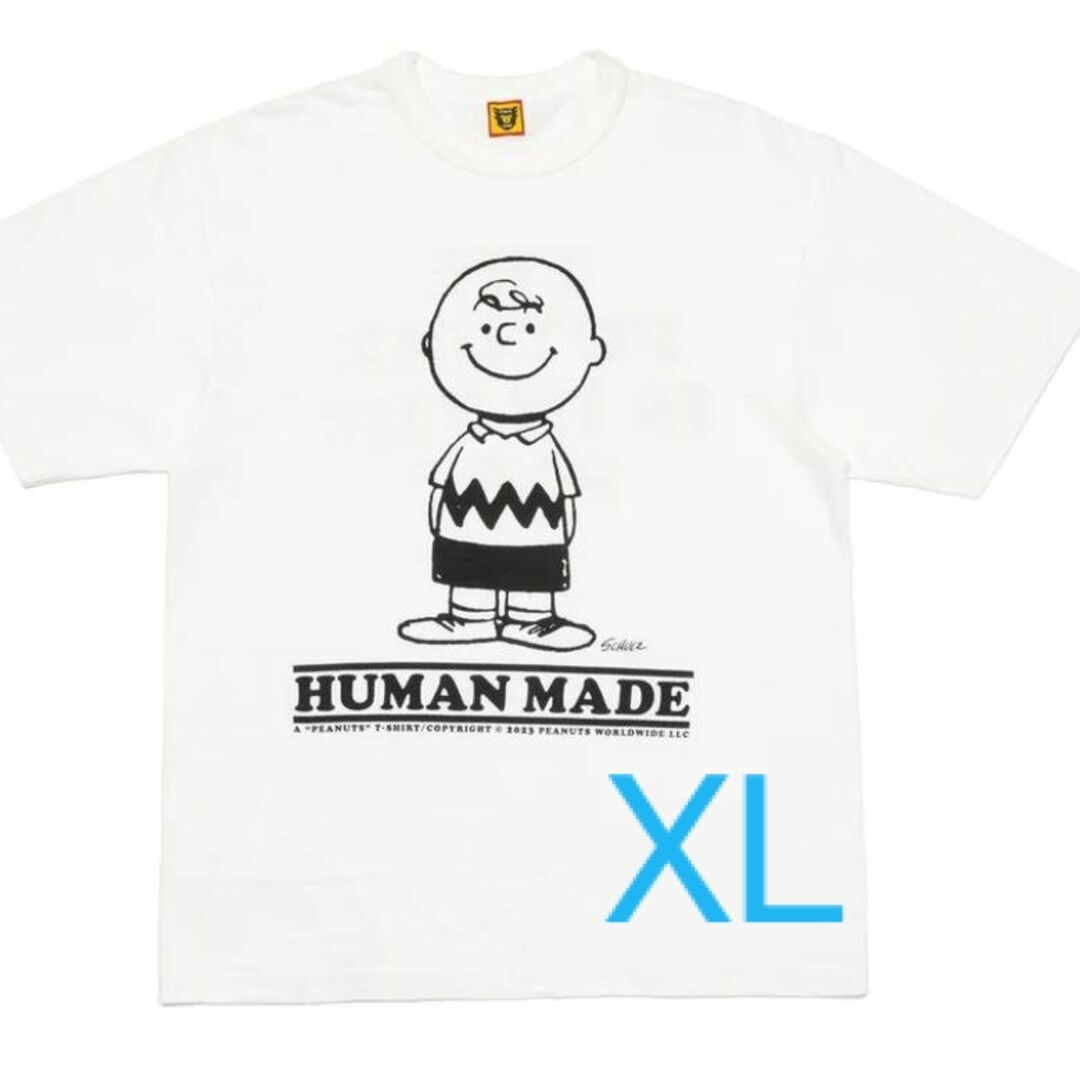 新品 HUMAN MADE PEANUTS T-SHIRT Tシャツ XL - Tシャツ/カットソー ...