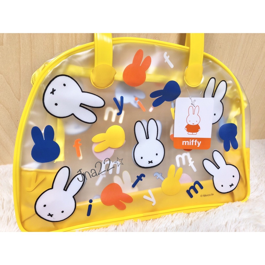 miffy(ミッフィー)の新品　ミッフィー　プールバッグ　ビーチ　ボストン　トートバッグ キッズ/ベビー/マタニティのこども用バッグ(トートバッグ)の商品写真