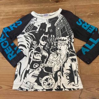 マーベル(MARVEL)のアメコミ柄　ロンT(Tシャツ/カットソー)