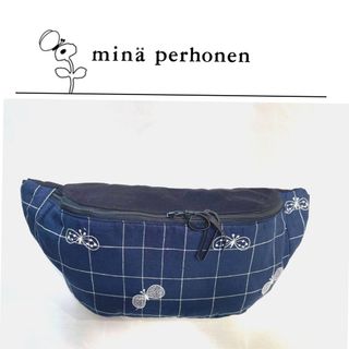 ミナペルホネン(mina perhonen)のSALE6000→3500円ウエストポーチ　minä perhonen 生地(ボディバッグ/ウエストポーチ)