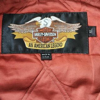 Harley Davidson - USA製 ハーレーダビッドソン ロゴ刺繍ナイロン ...