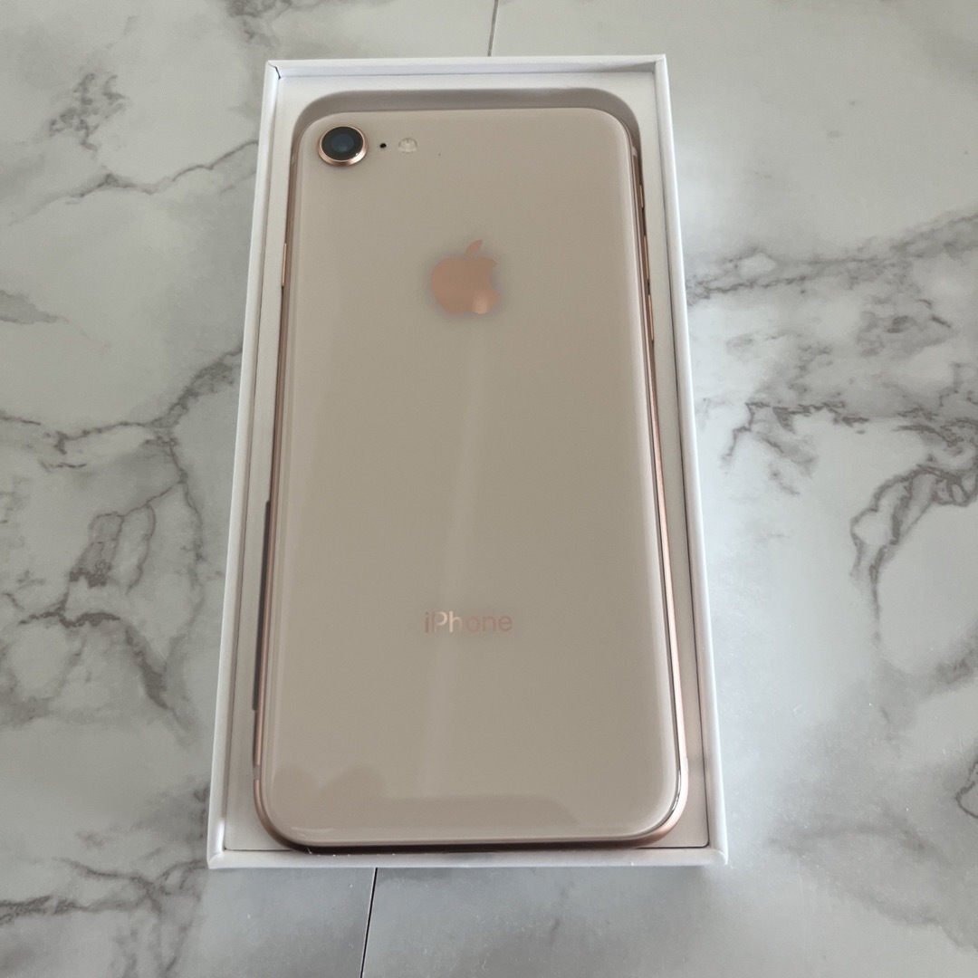 iPhone8 64G ピンクゴールド SIMフリー 美品