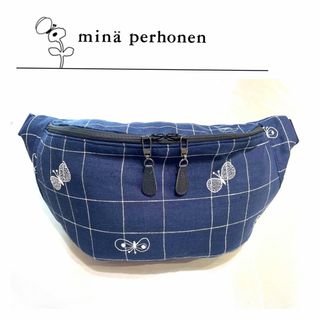 ミナペルホネン(mina perhonen)のボディバックminä perhonen ハンドメイド(ボディバッグ/ウエストポーチ)