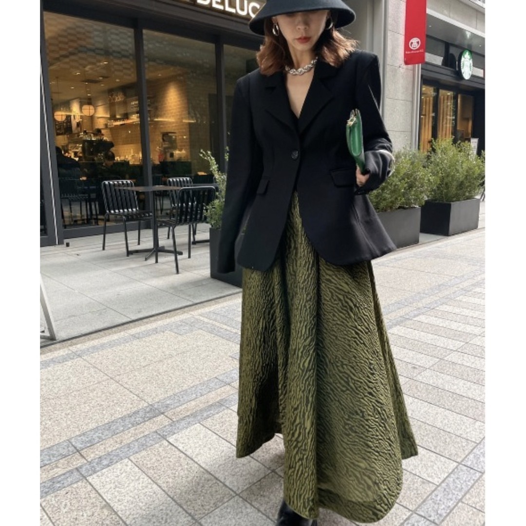 Ameri 新品♡ WAIST SHAPE FLARE JACKET Ｓサイズ