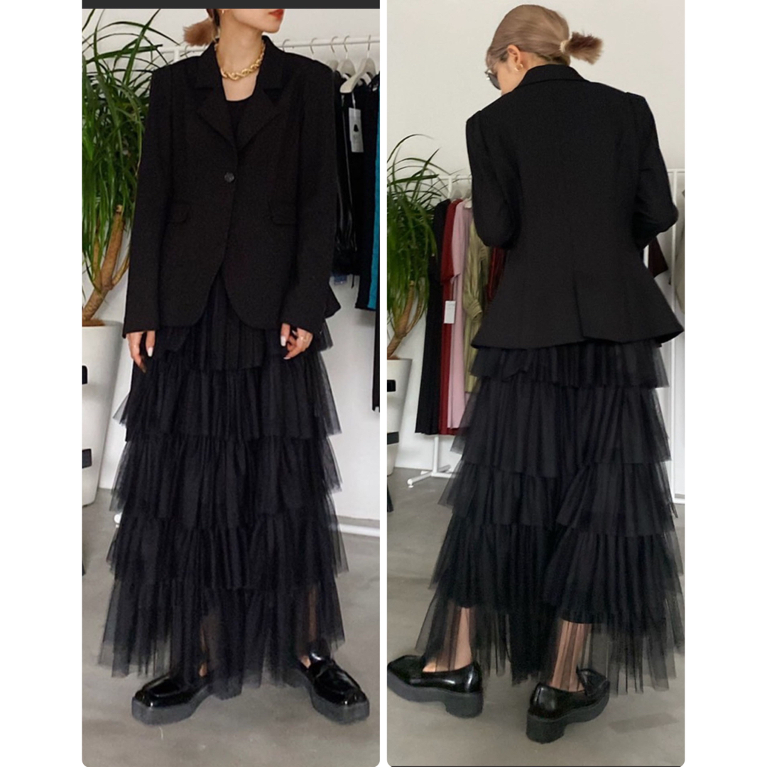 Ameri VINTAGE - Ameri 新品♡ WAIST SHAPE FLARE JACKET S Ameri VINTAGE - Ameri 新品♡ WAIST SHAPE FLARE JACKET S