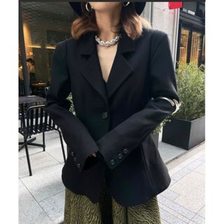 アメリヴィンテージ(Ameri VINTAGE)のAmeri  新品♡ WAIST SHAPE FLARE JACKET Ｓサイズ(テーラードジャケット)