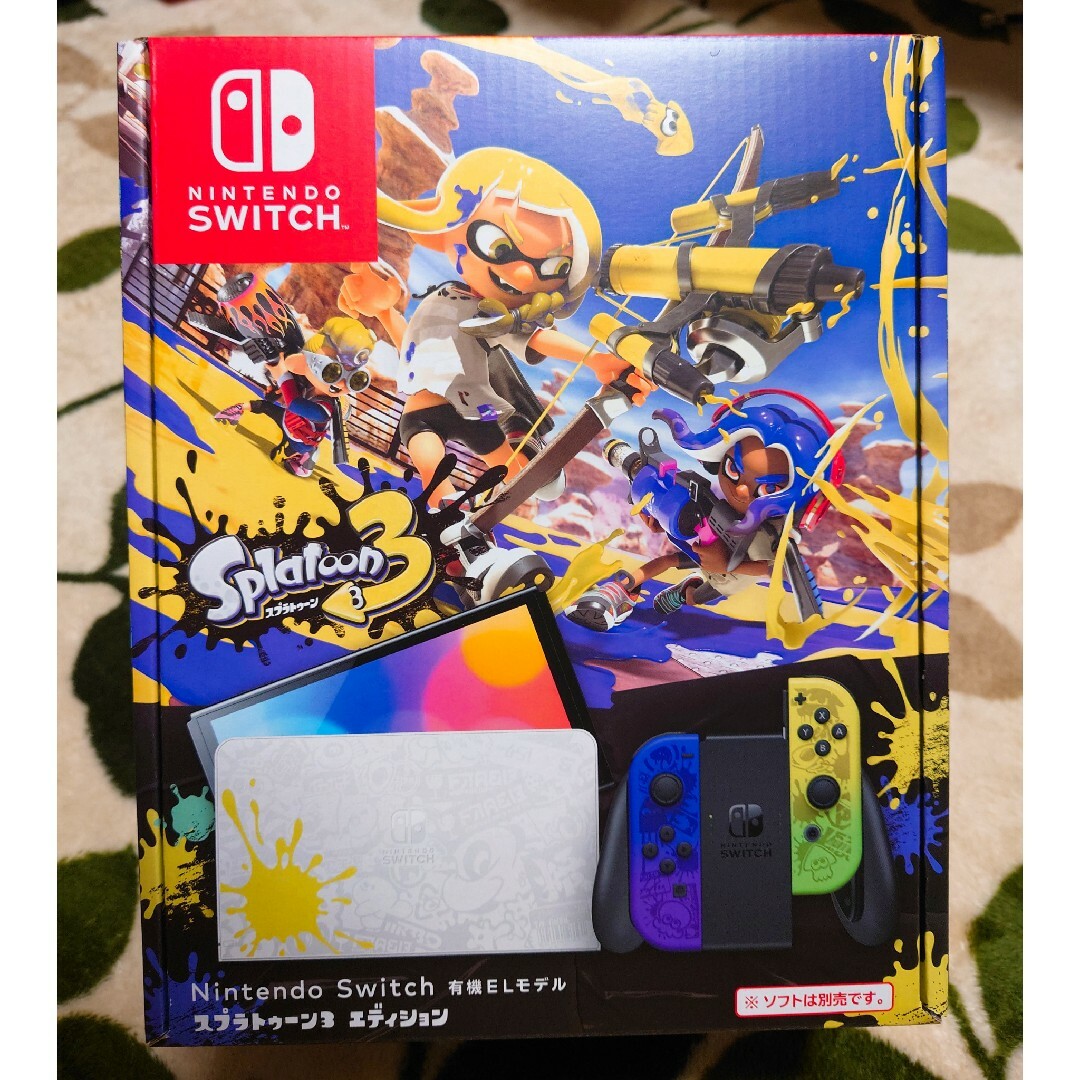 新品 Switch有機ELモデル　スプラトゥーン3 ソフト