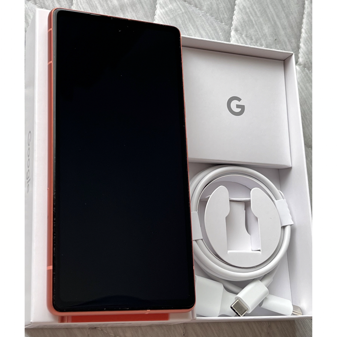 Google Pixel - Google pixel 7a coral コーラルの通販 by まる's shop