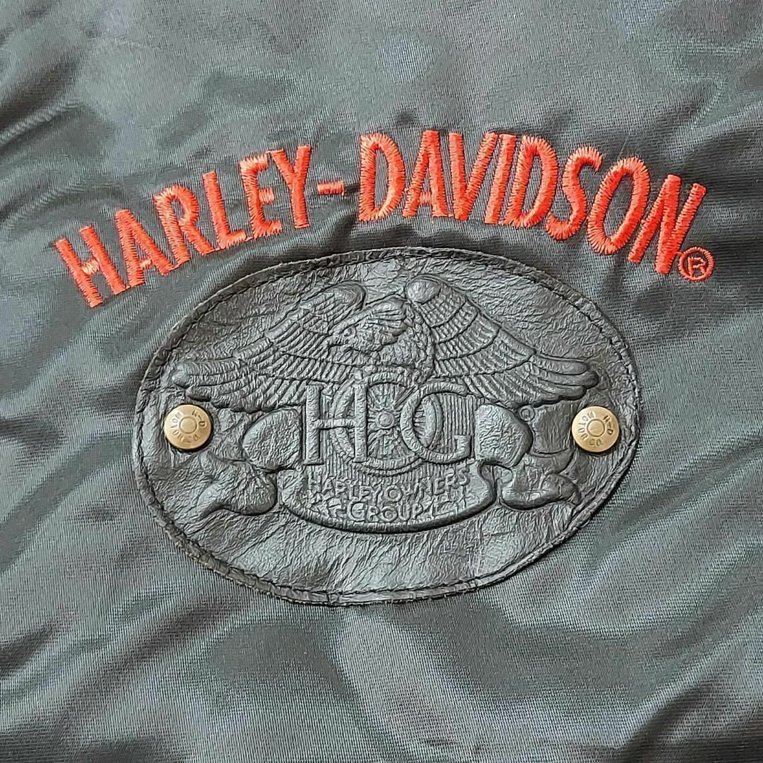 Harley Davidson   USA製 ハーレーダビッドソン ビッグロゴ刺繍