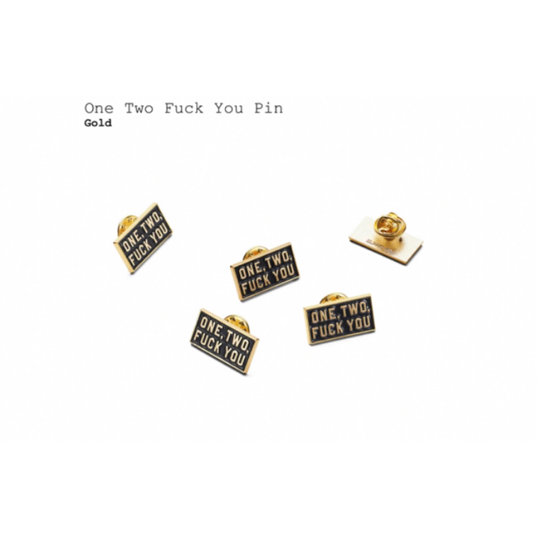 Supreme - Supreme one two fuck you pinの通販 by guiltygreedy's