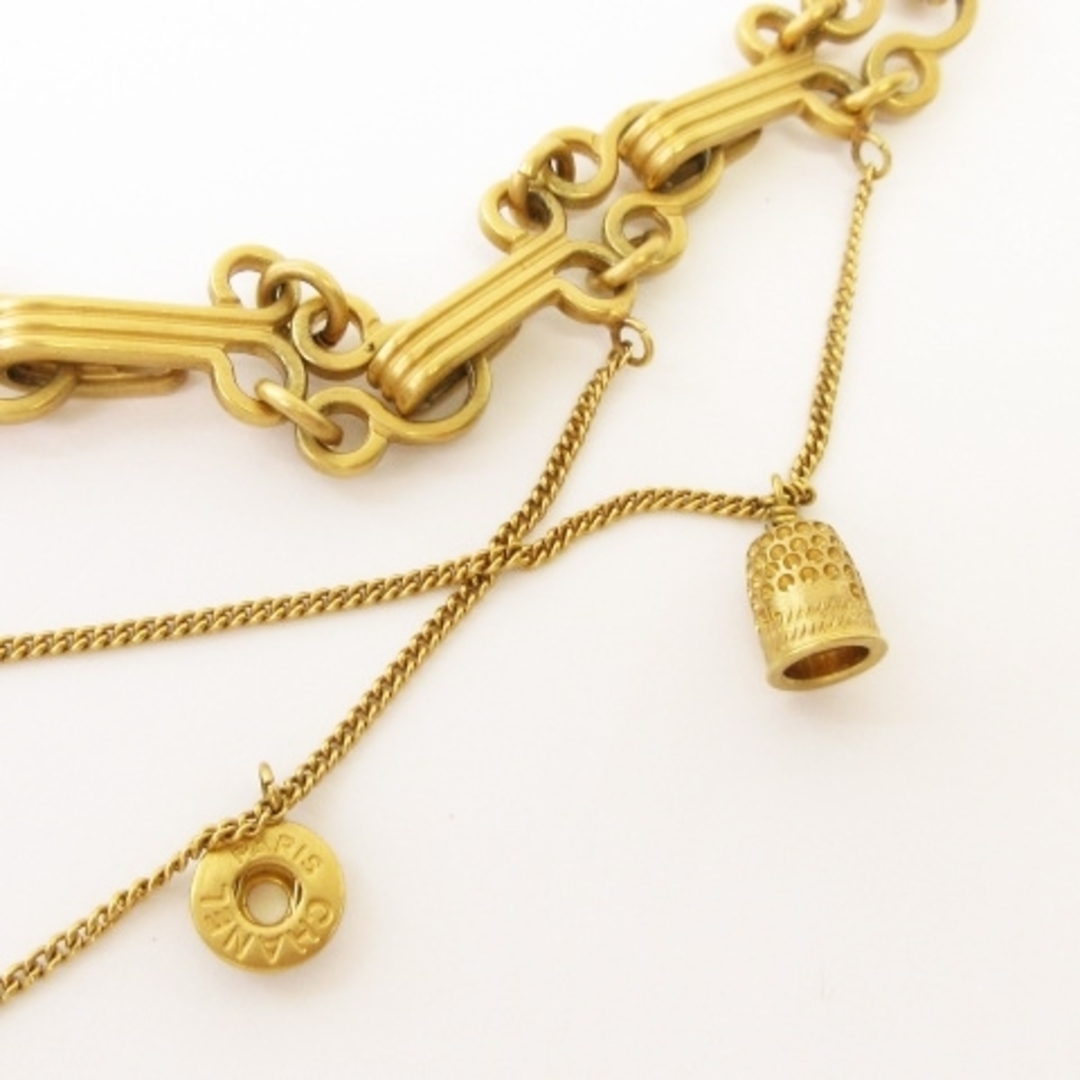 CHANEL - シャネル 良品 ネックレス チョーカー ココマーク ベル 03A