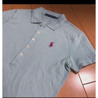 ポロラルフローレン(POLO RALPH LAUREN)のラルフローレンライトペパーミントブルーポロ(ポロシャツ)