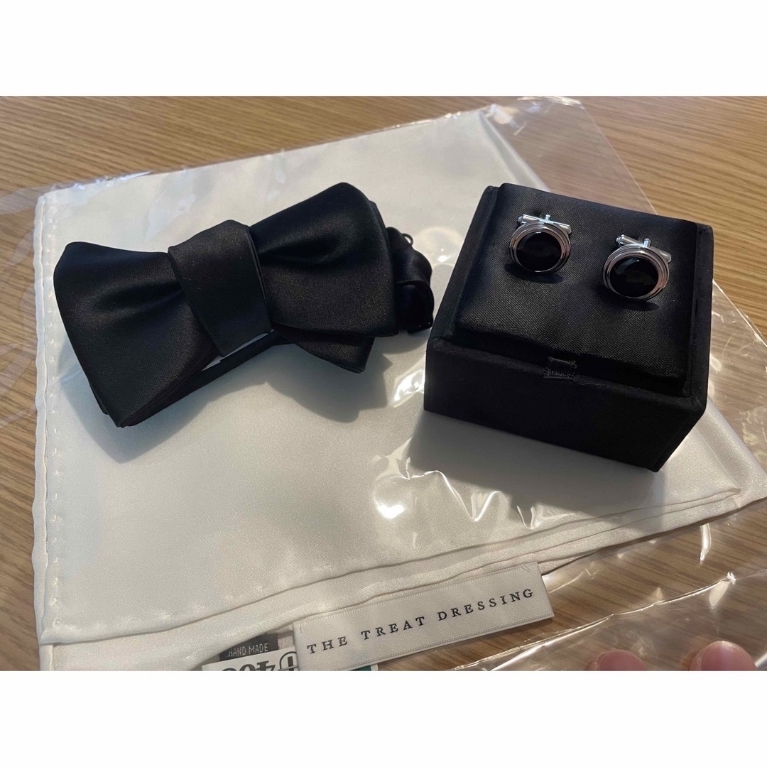 www.haoming.jp - トリートドレッシング*蝶ネクタイ チーフ カフス