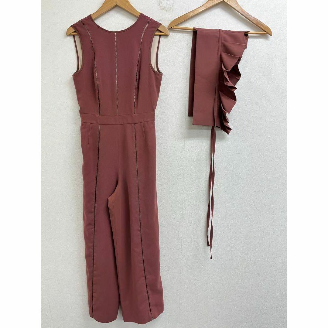アメリヴィンテージ PLEATS WIDE BELT ROMPERS