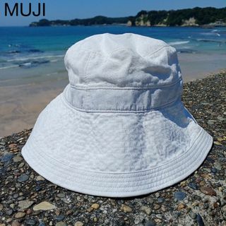 ムジルシリョウヒン(MUJI (無印良品))の★MUJI  　良品計画 　帽子　ハット　麻100%★(ハット)