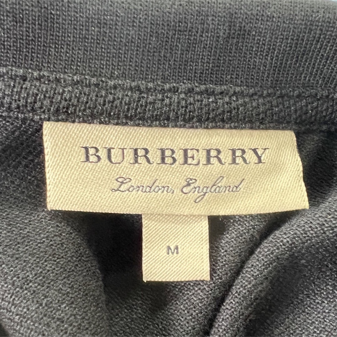 BURBERRY(バーバリー)のBurberry London メンズ ポロシャツ ブラック メンズのトップス(ポロシャツ)の商品写真