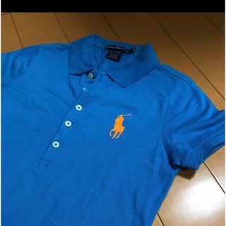 ポロラルフローレン(POLO RALPH LAUREN)のラルフローレンブルービックロゴポロ(ポロシャツ)