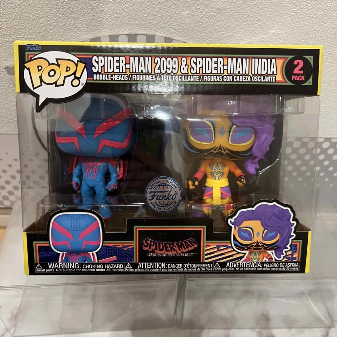 MARVEL - レアFUNKO POP! スパイダーバース2 ミゲル&インディア