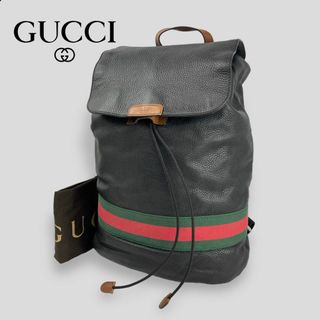 グッチ(Gucci)の■GUCCI グッチ■ BIGシェリーライン 希少 リュックサック バックパック(バッグパック/リュック)