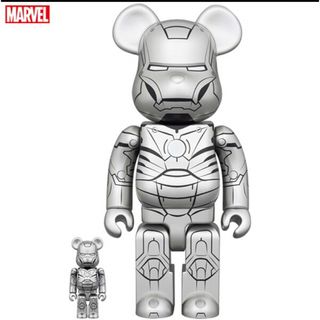 BE@RBRICK IRON MAN MARK II 100％ & 400％(その他)