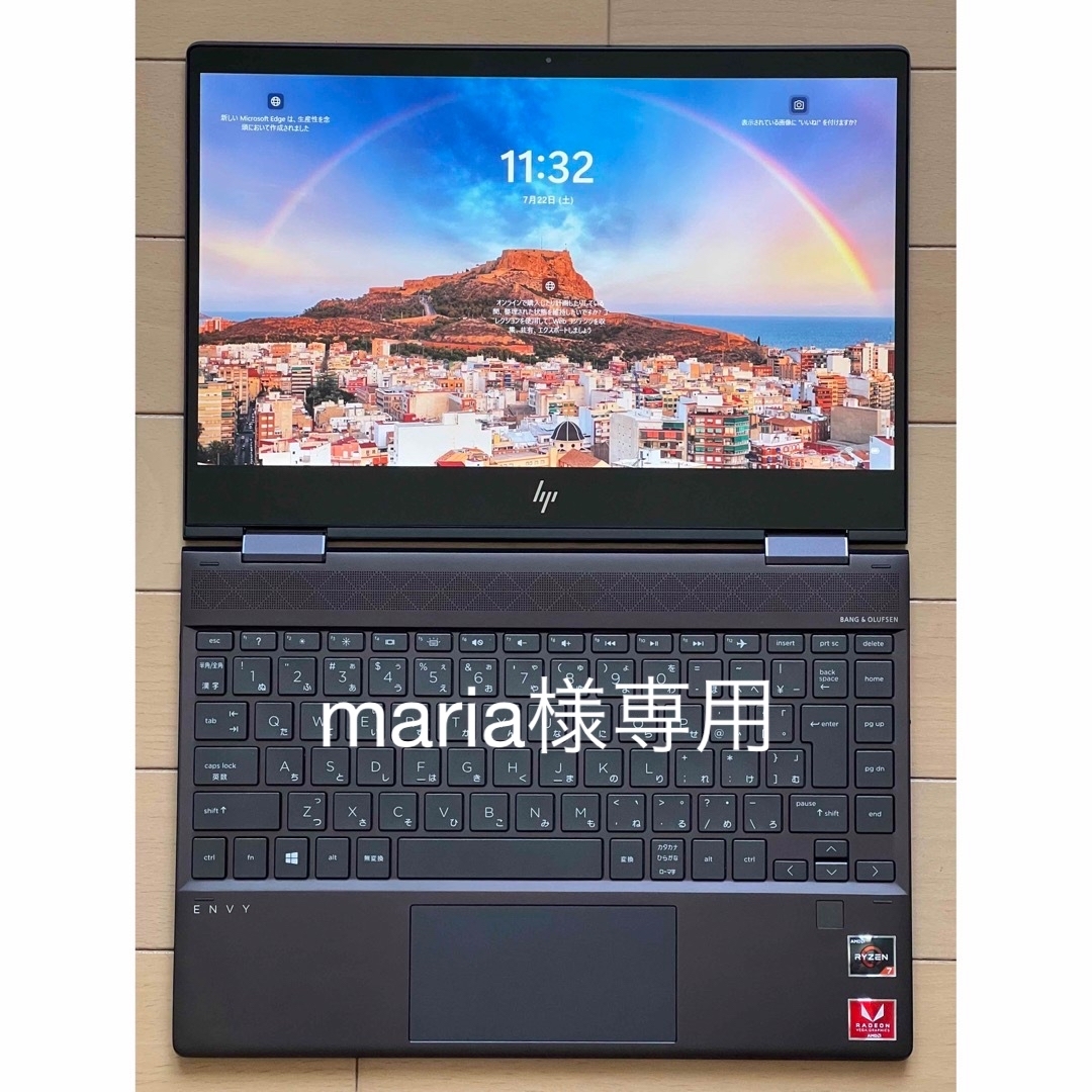 HP(ヒューレットパッカード)のHP ENVY x360 13-ar0003AU convertible スマホ/家電/カメラのPC/タブレット(ノートPC)の商品写真