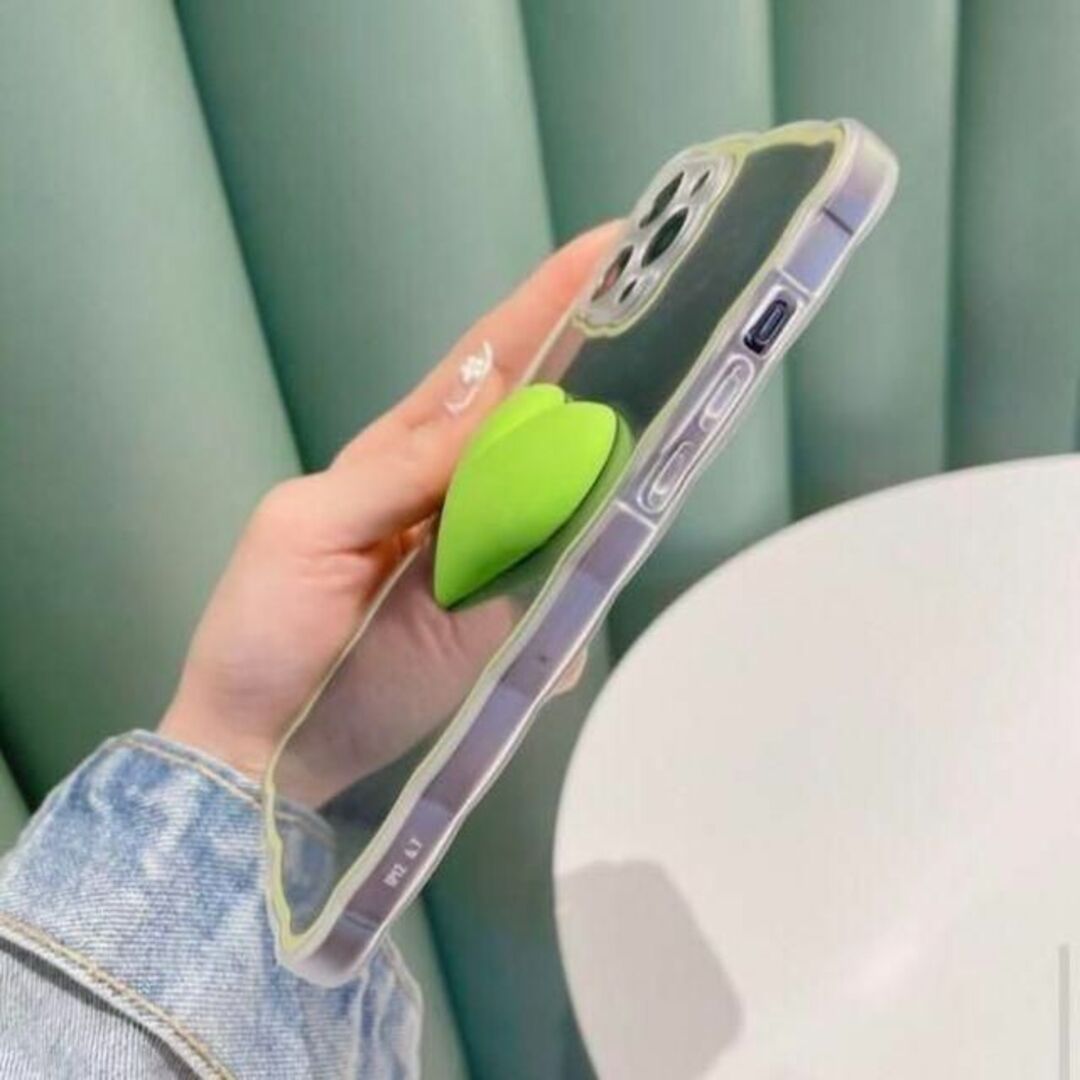 ＳＡＬＥ品　iPhoneケース　3Dハート　キャンディカラー スマホ/家電/カメラのスマホアクセサリー(iPhoneケース)の商品写真