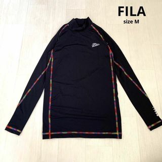 フィラ(FILA)のFILA フィラ　水着　ラッシュガード　Mサイズ　スイム用品　ブラック(水着)