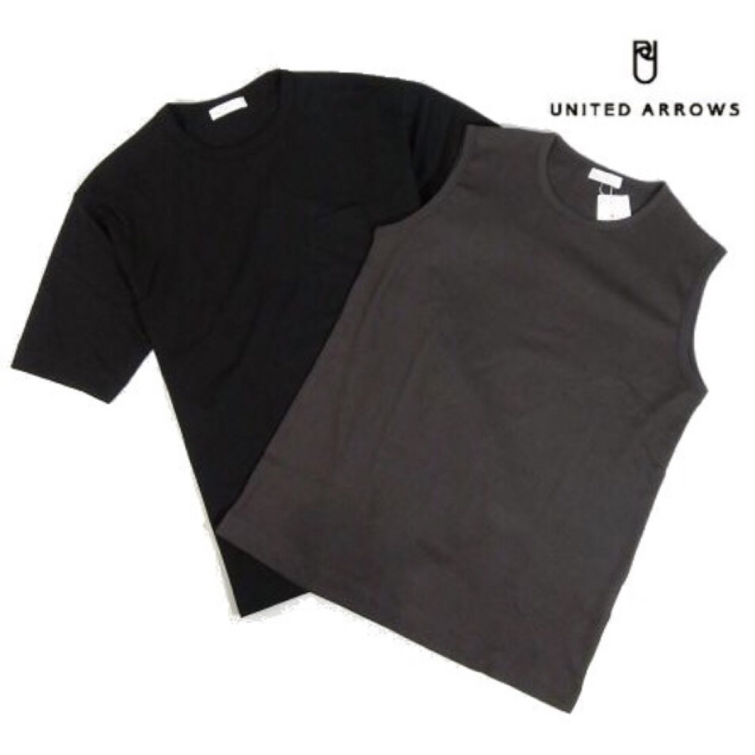 UNITED ARROWS(ユナイテッドアローズ)の【UNITED ARROWS／ユナイテッドアローズ 】半袖Tシャツ×タンクトップ メンズのトップス(Tシャツ/カットソー(半袖/袖なし))の商品写真