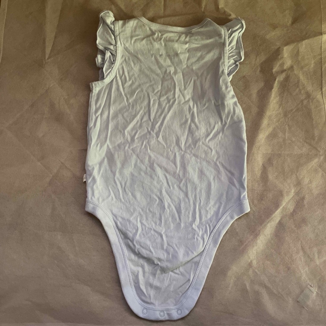 babyGAP(ベビーギャップ)のロンパース　ボディスーツ　70cm baby GAP ペールパープル キッズ/ベビー/マタニティのベビー服(~85cm)(ロンパース)の商品写真