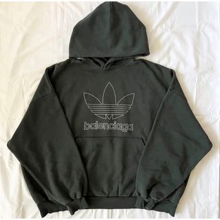 90s adidas アディダス パーカー　ヴィンテージ　balenciaga