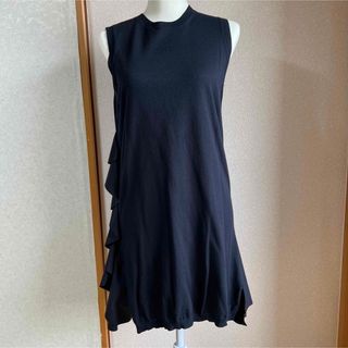 miumiu - 【美品】MIU MIU バイカラーワンピース ノースリーブ 40