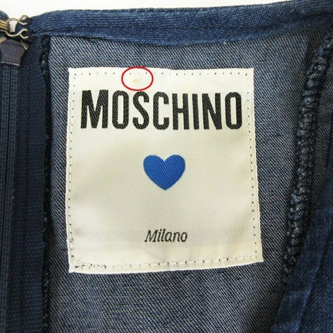 MOSCHINO モスキーノ デニム ワンピース