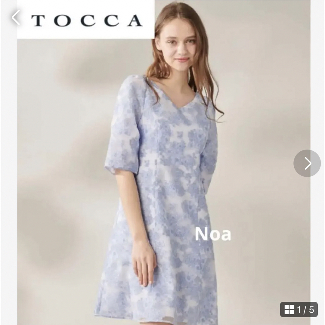 TOCCA 洗える！PRIMURA GARDEN MINI DRESS トッカ