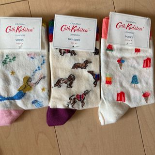 キャスキッドソン(Cath Kidston)のキャスキッドソン  靴下3点セット(ソックス)