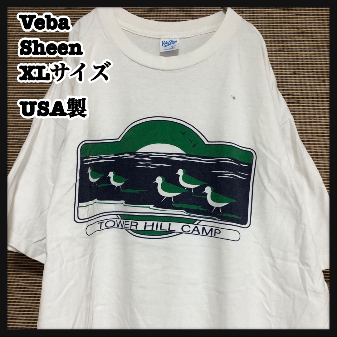 vintage USA製 半袖　Tシャツ 鳥 アニマル