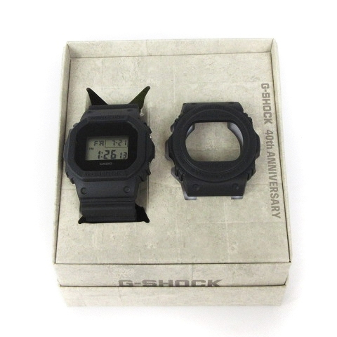 G-SHOCK カシオジーショック 40周年記念モデル 腕時計 DWE-5657RE-1JR 黒の通販 by ベクトル  ラクマ店｜ジーショックならラクマ