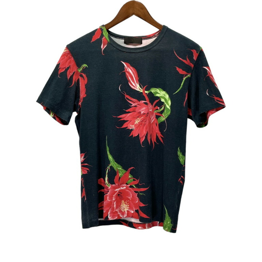 Yohji Yamamoto(ヨウジヤマモト)のY's for men 花プリント Archive トロピカル フラワー メンズのトップス(Tシャツ/カットソー(半袖/袖なし))の商品写真