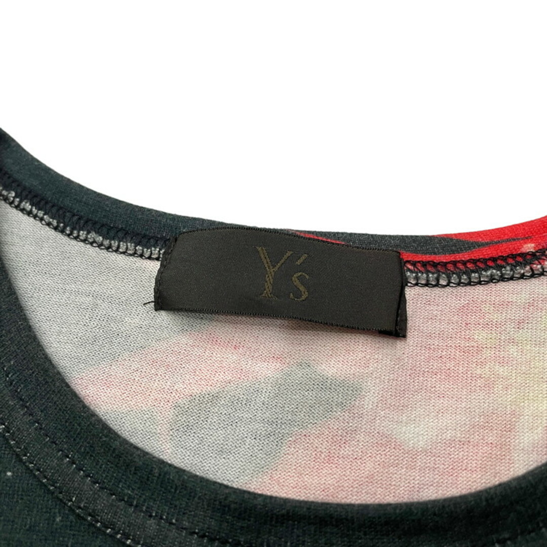 Yohji Yamamoto(ヨウジヤマモト)のY's for men 花プリント Archive トロピカル フラワー メンズのトップス(Tシャツ/カットソー(半袖/袖なし))の商品写真
