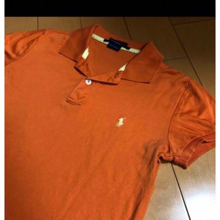 ポロラルフローレン(POLO RALPH LAUREN)のラルフローレンオレンジスリムフィットポロ(ポロシャツ)