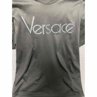 VERSACE ヴェルサーチLサイズ  ロゴTクルーネック 半袖 Tシャツ