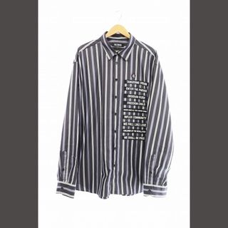 ラフシモンズ(RAF SIMONS)のRAF SIMONS 21SS Stripe Overssize Shirt(シャツ)