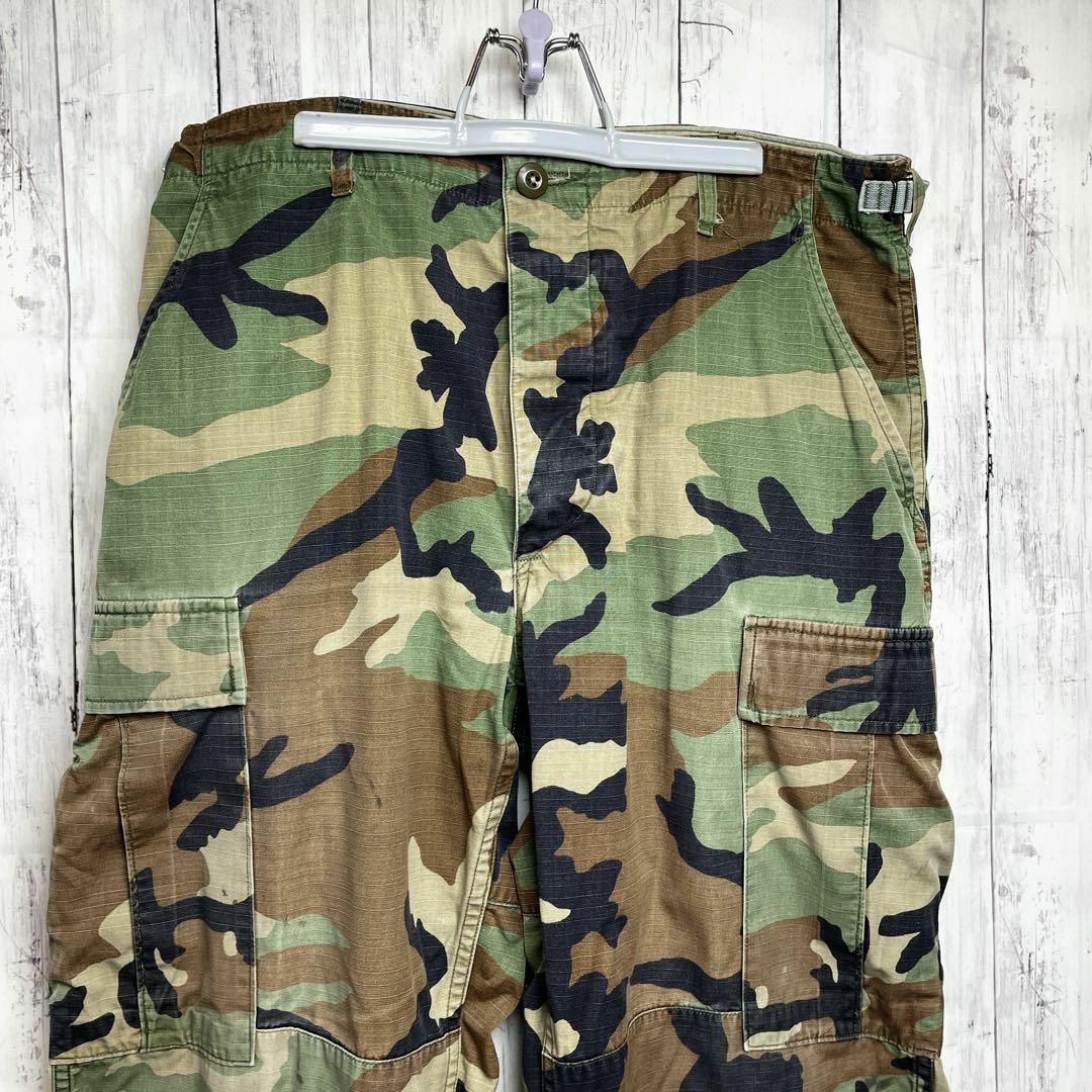 MILITARY 95年製 ビンテージ 米軍放出品 リアルミリタリー BDU ウッドランドカモ古着の通販 by うなぎ アメリカ古着 メディカル 制服 デッドストック