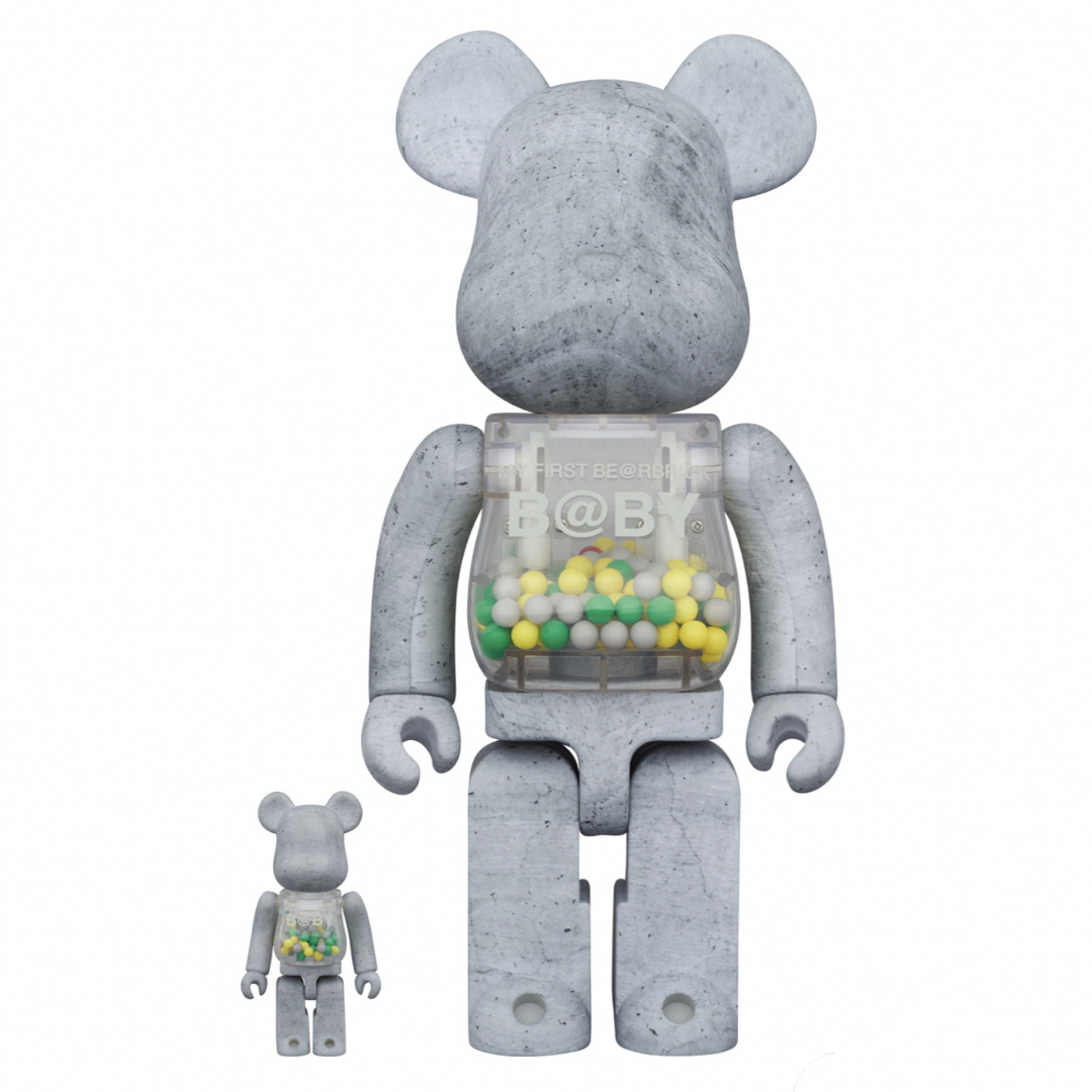 MY FIRST BE@RBRICK B@BYxRESTIR“CONCRETE”BBY