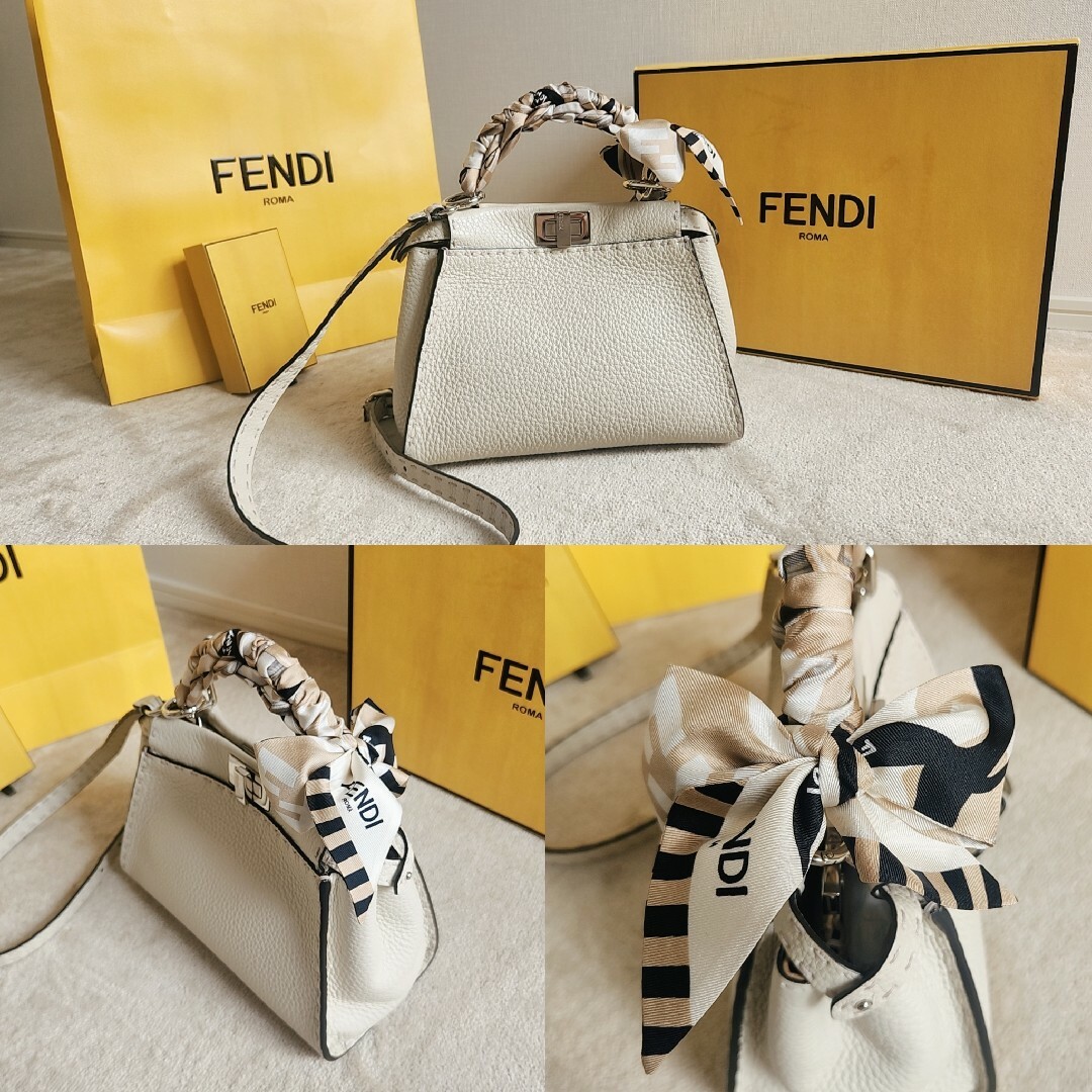 【正規品】生産・販売終了 入手困難 希少なFENDI ラッピー スカーフ